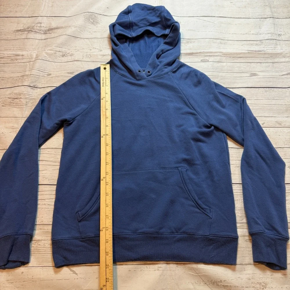 Athleta Girl Hooded Sweatshirt  Long Sleeve Pullover Youth Blue Girls Size Large